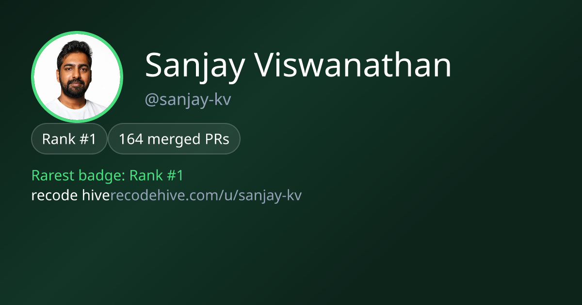 Preview image for sanjay-kv